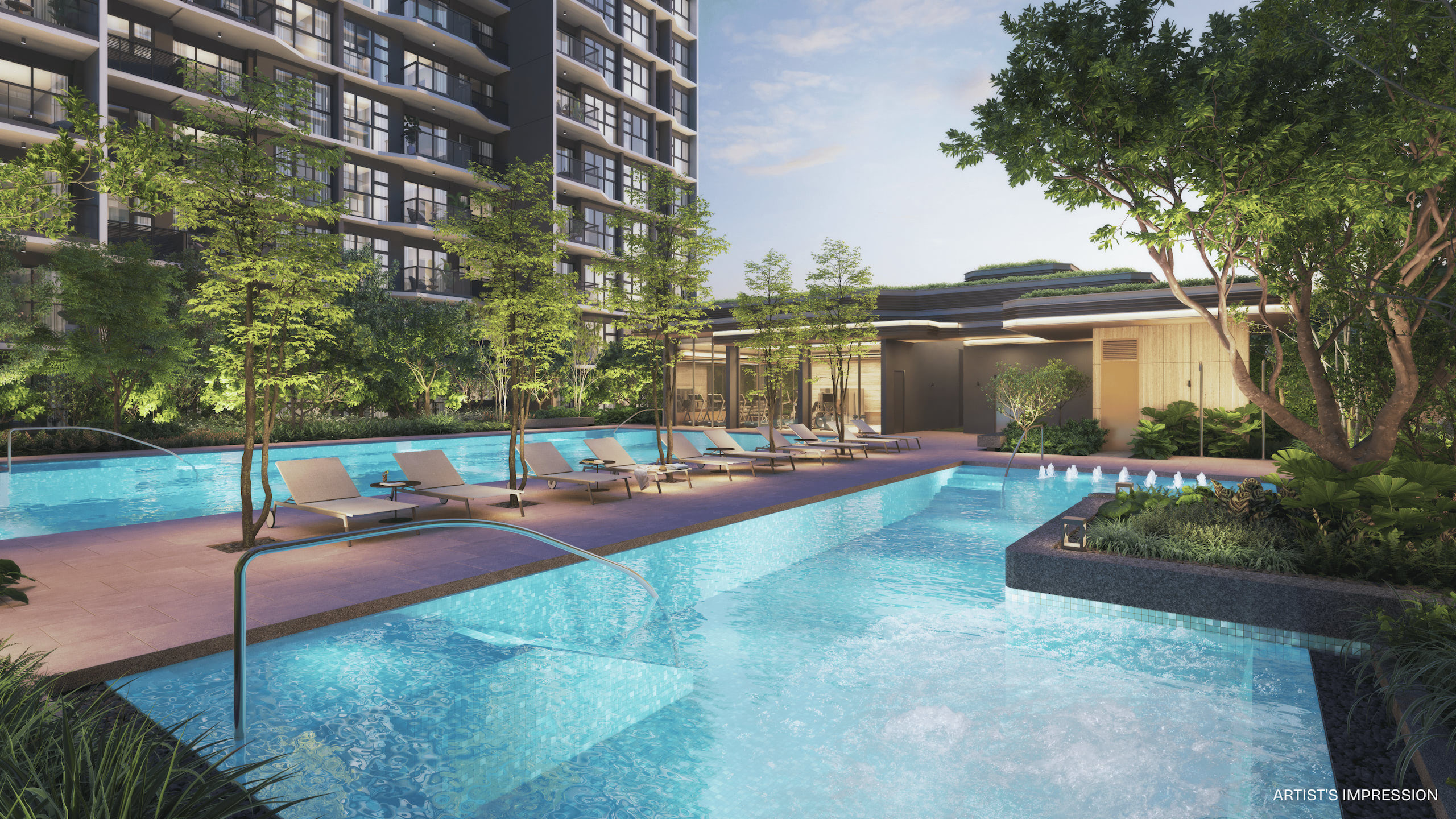 Pinery Residences Hydrotherapy Pool